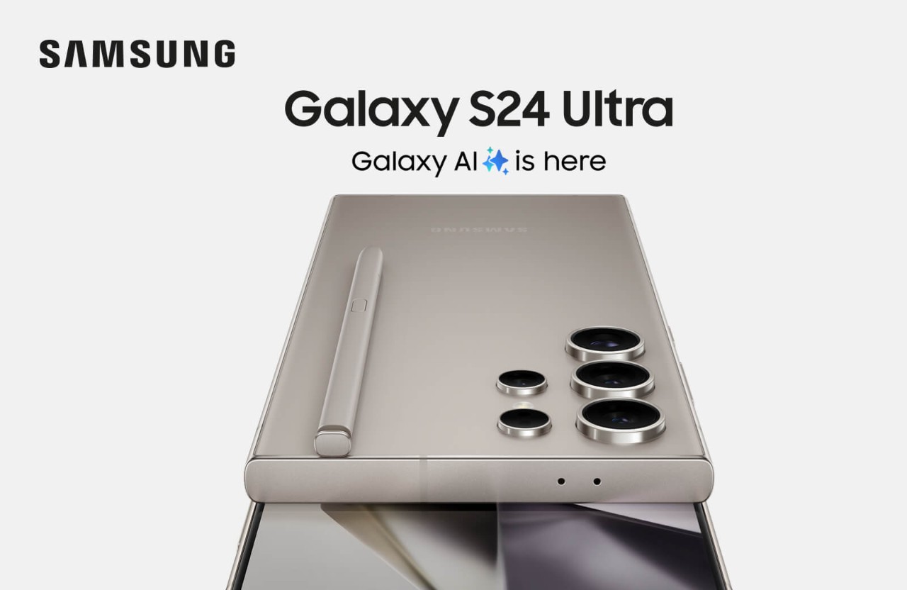Samsung Galaxy S24 Ultra. Galaxy AI is here