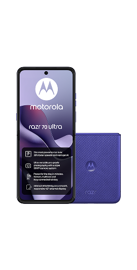 Motorola Razr 70 Ultra 512GB Pantone Orient Blue