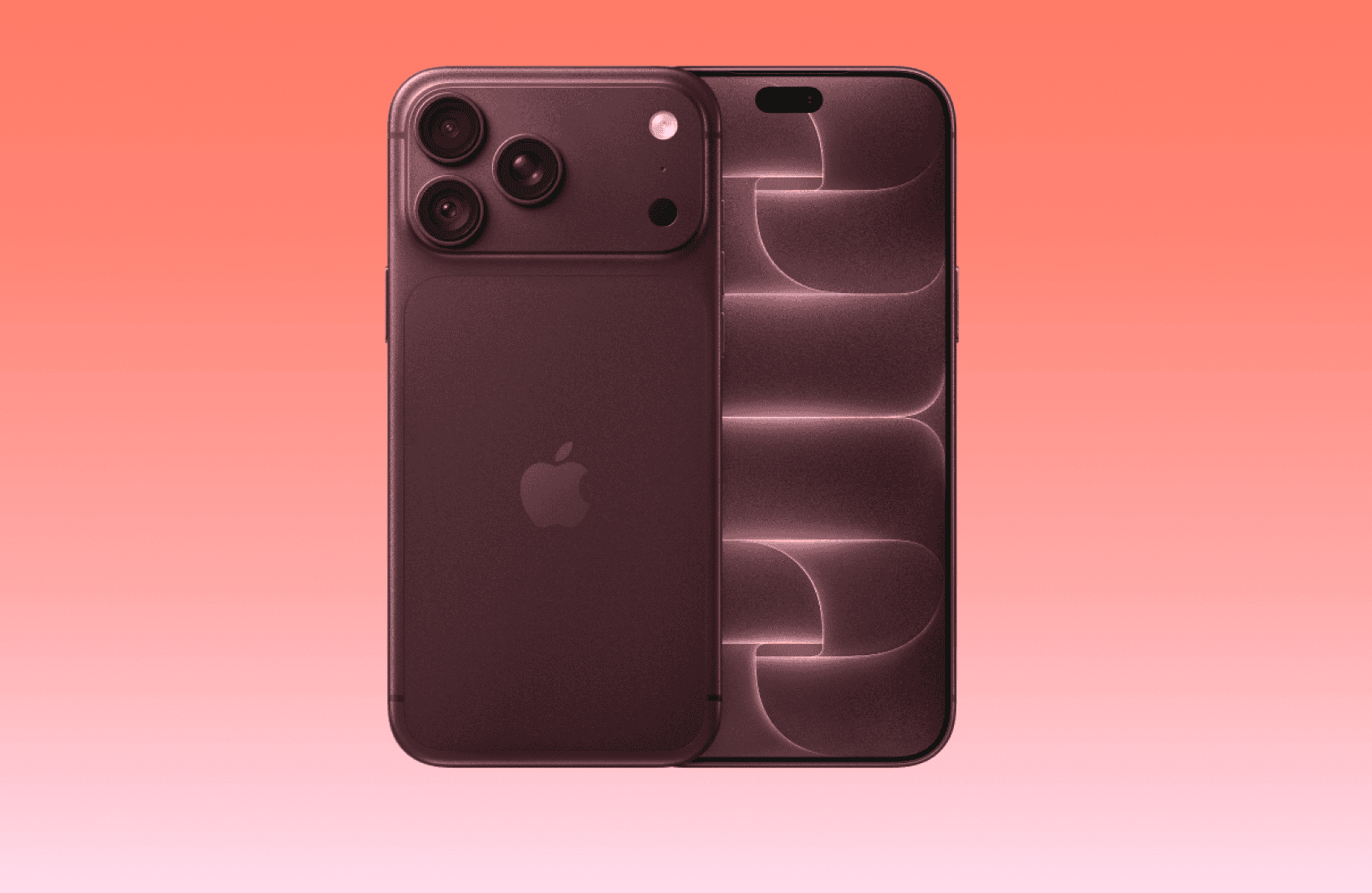 iPhone 18 Pro Max in Burgundy