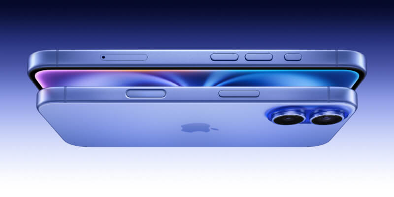 iPhone 16 in Lavender