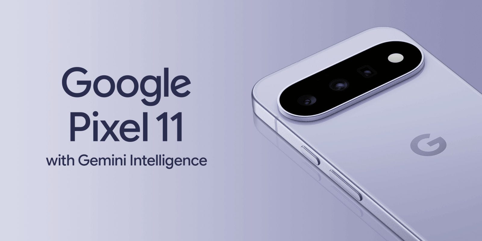 Google Pixel 11 with Gemini intelligence.