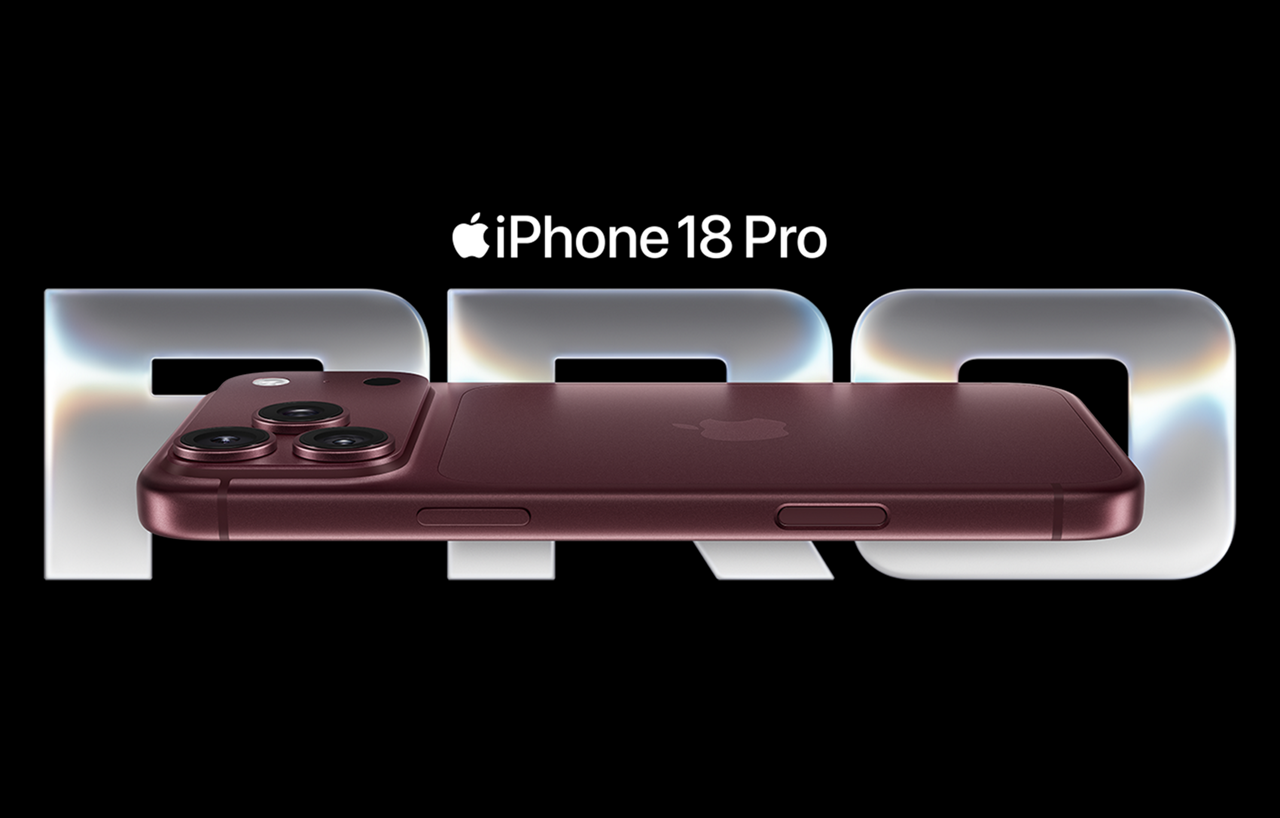 iPhone 18 Pro Max in Burgundy
