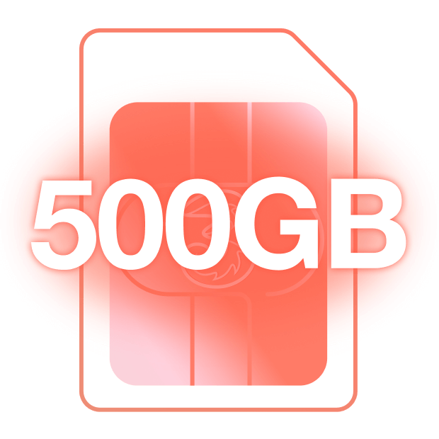 500GB SIM