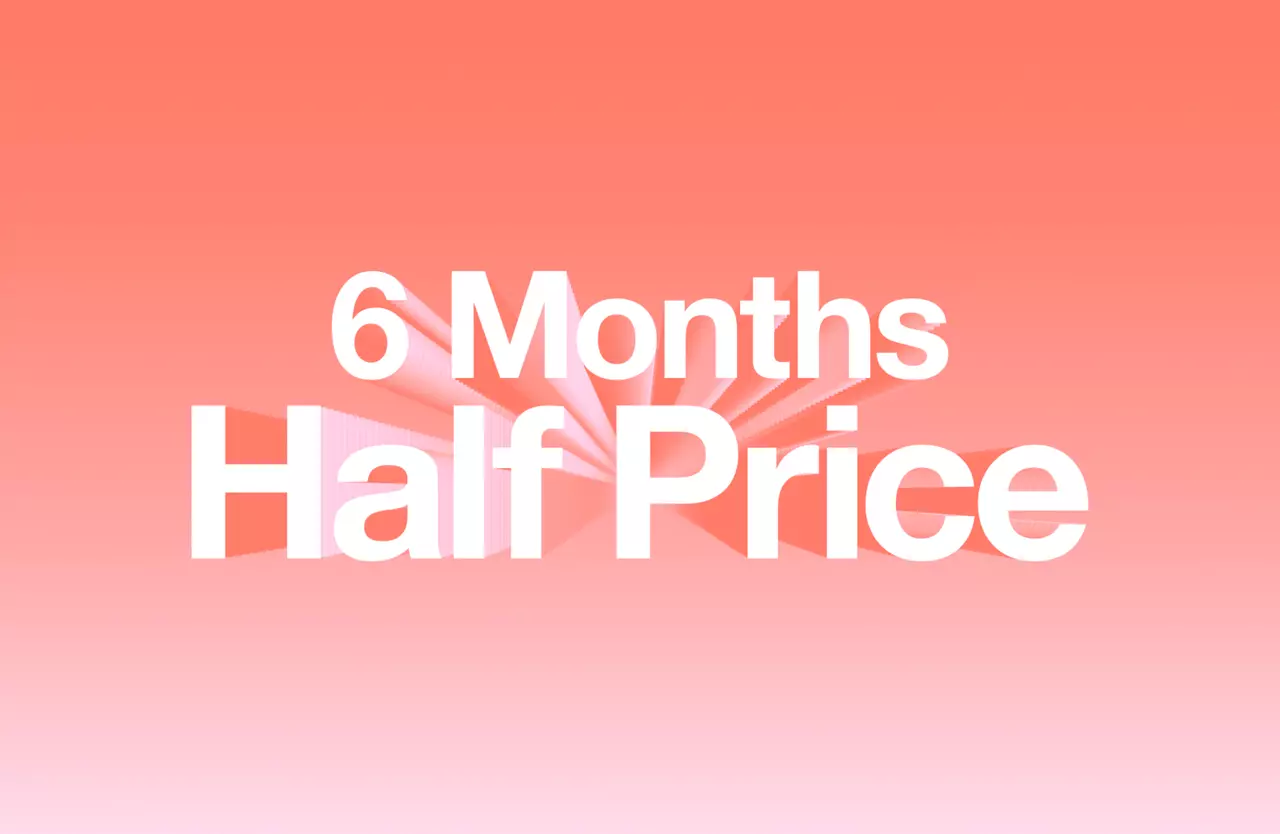 6 months half price on Three Broadband 24 month plan
