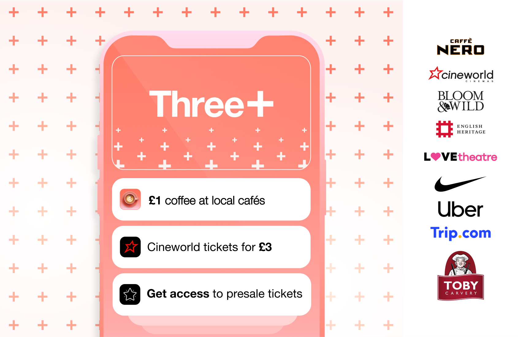 Three+ Our Customer Rewards program | Three
