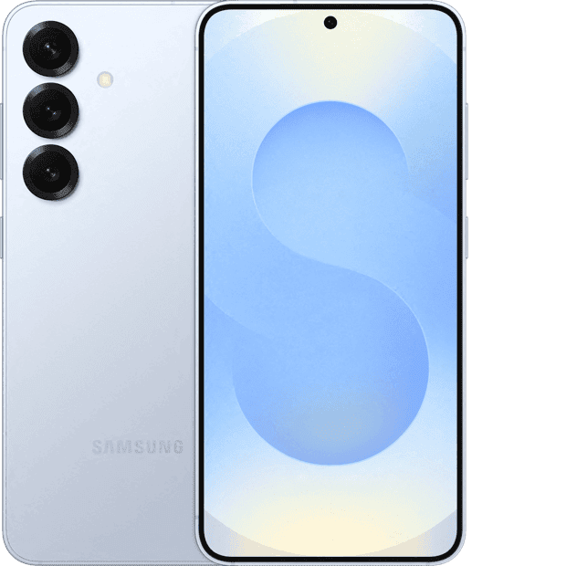Samung Galaxy S25 in Icy Blue