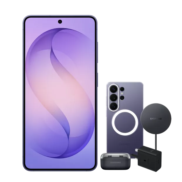 Samsung Galaxy S26 front and rear