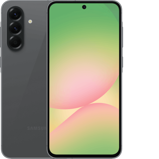 Front and back of Samsung Galaxy A56 