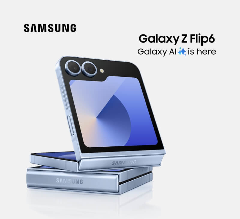 Image of the Samsung Glaaxy Z Flip6