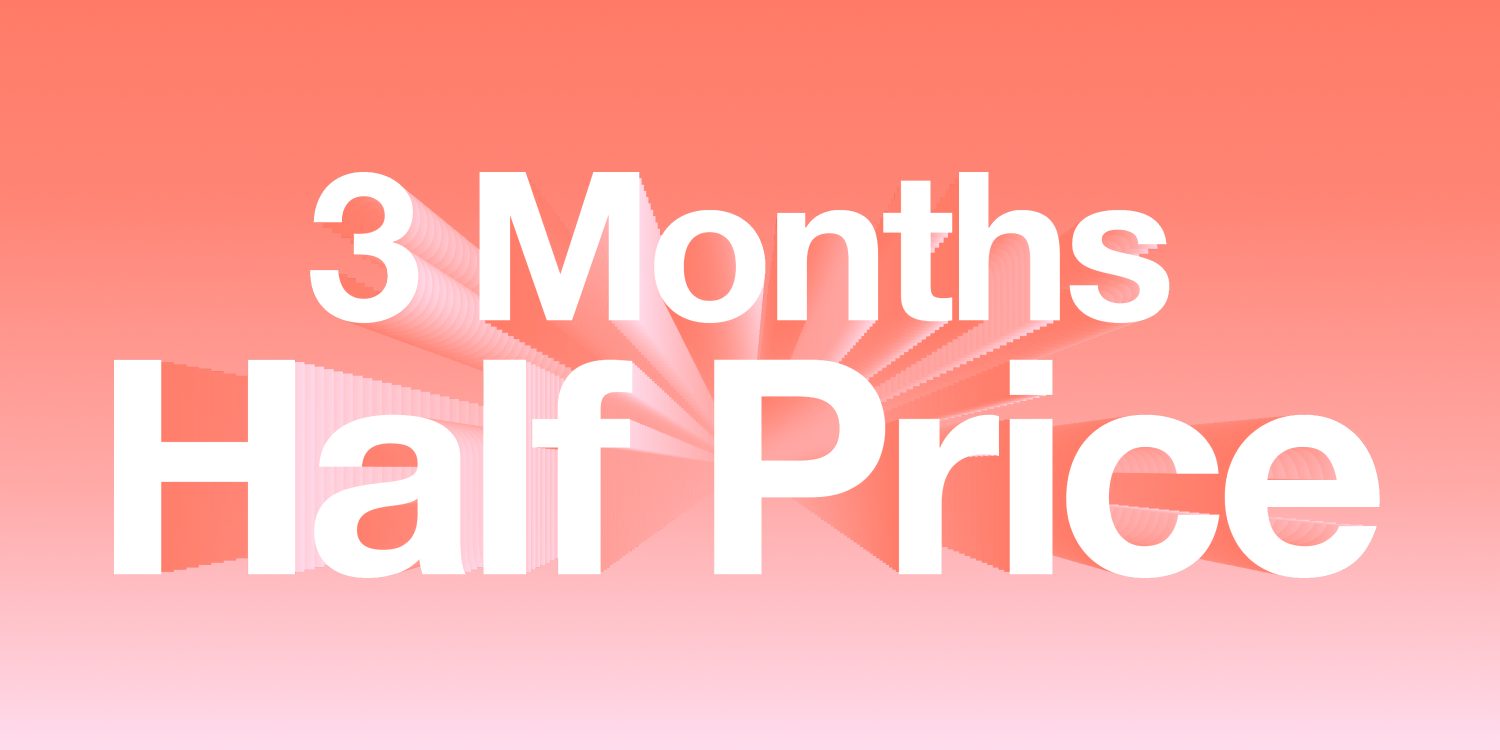 3 months half price on Three Broadband 24 month plan