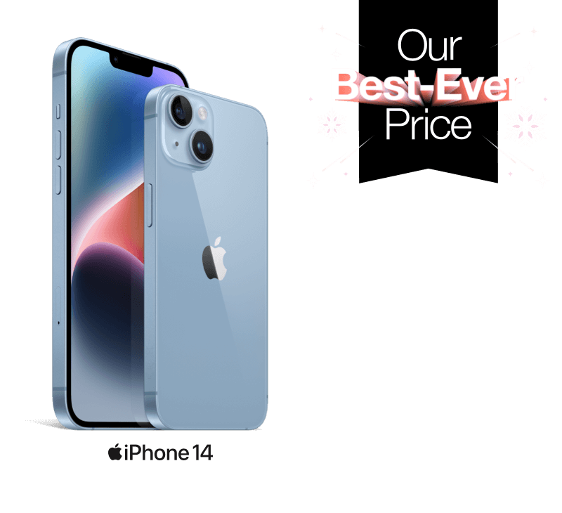 iPhone 14. Our best ever price.