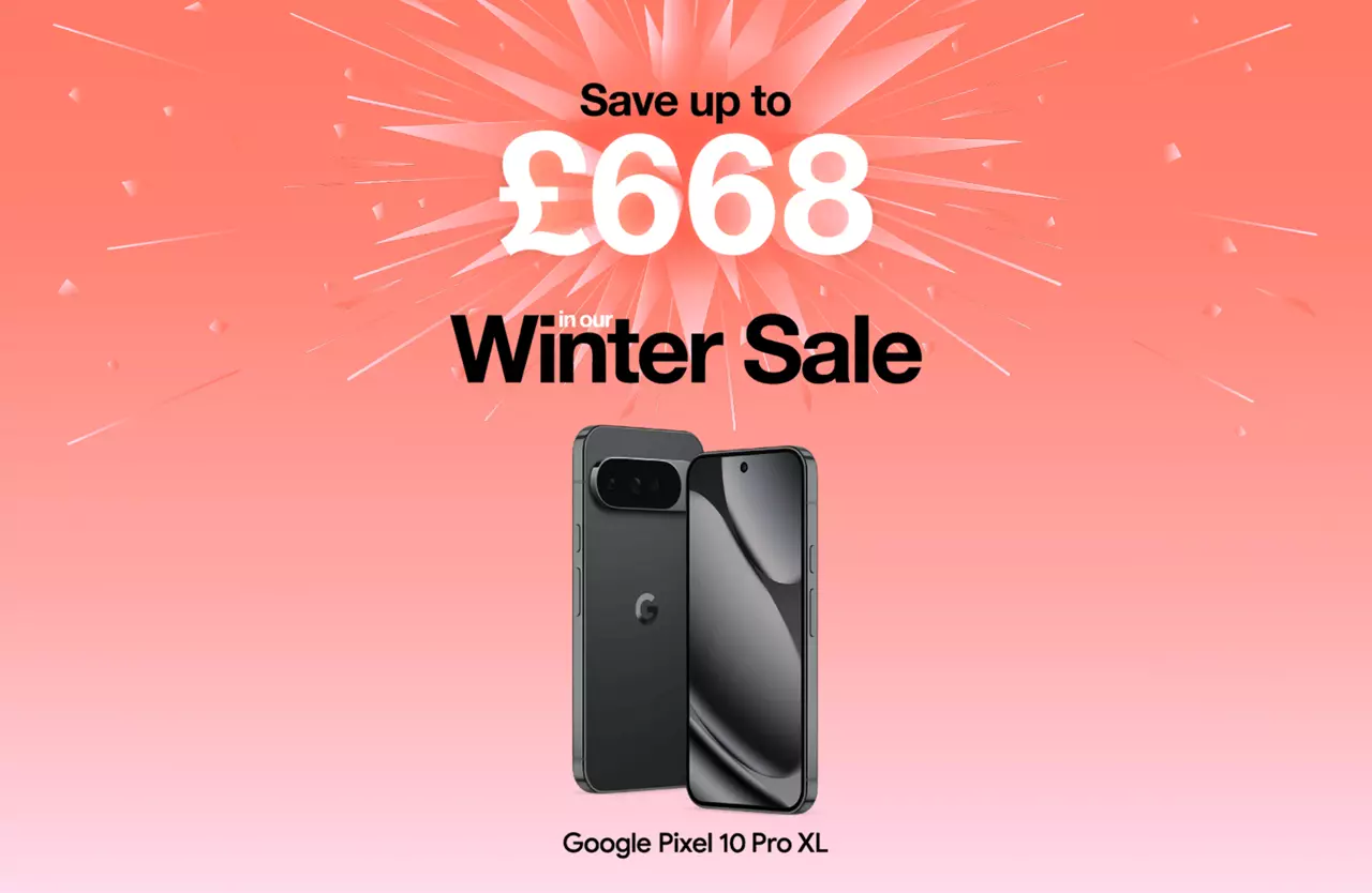 Save up to £216. Save more this Winter. Google Pixel 10 Pro XL