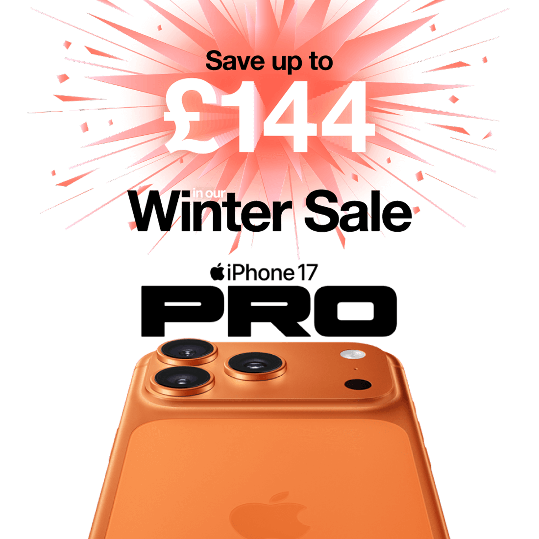 Save up to 144. Winter Sale. iPhone 17 Pro