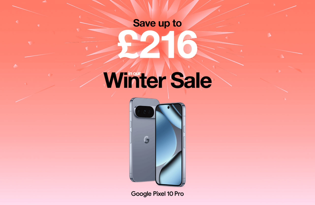 Save up to £216. Save more this Christmas. Google Pixel 10 Pro