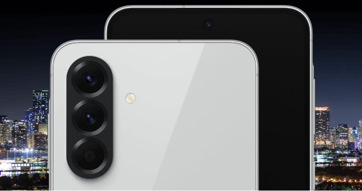 Camera lenses with city lights in the background