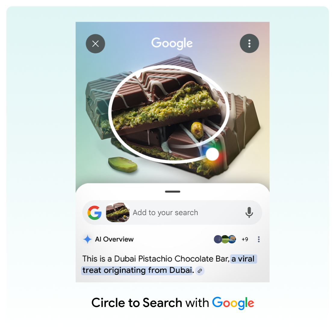 Showcasing how to use Click to Search