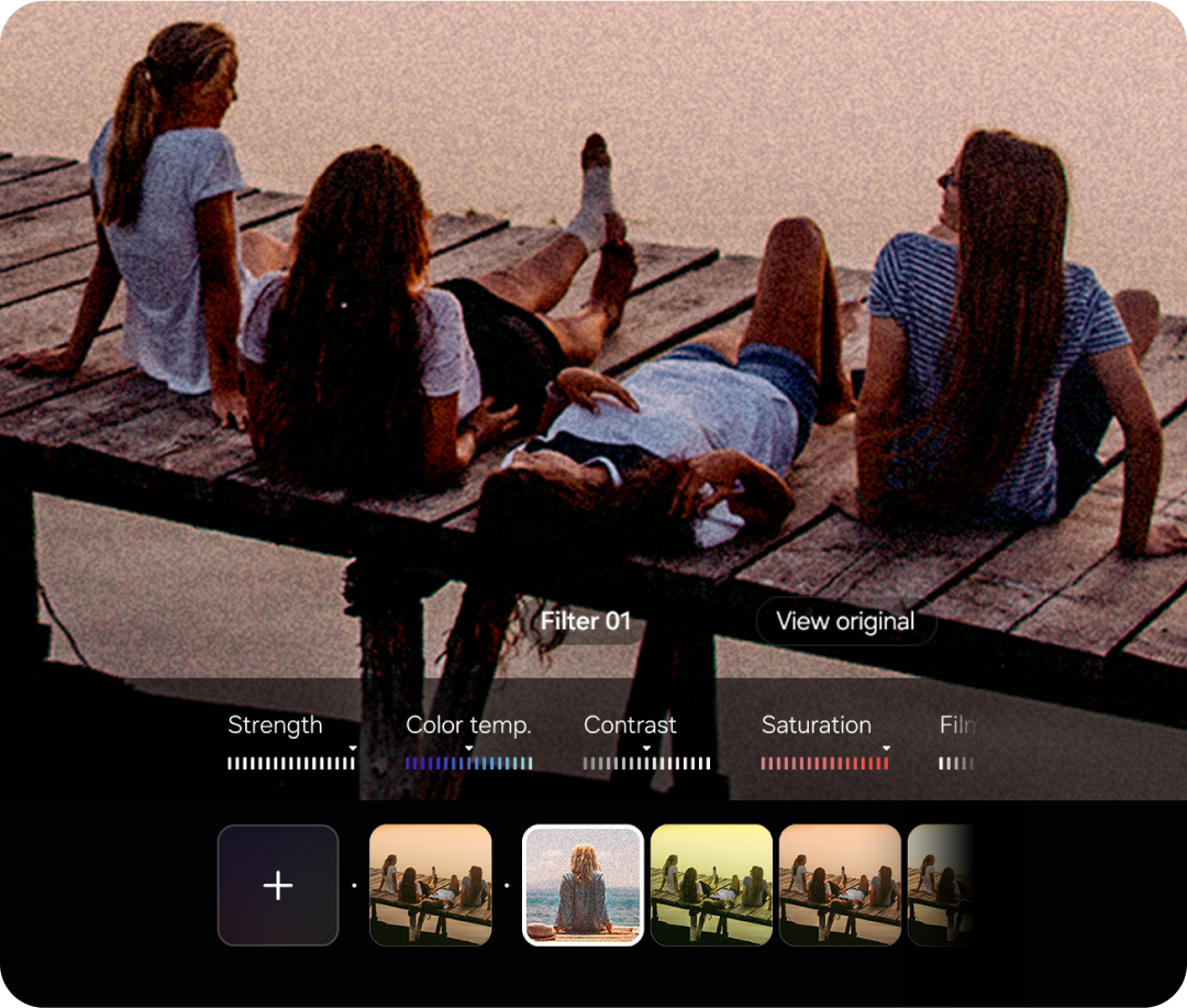 Showcasing life with your own personalised filters