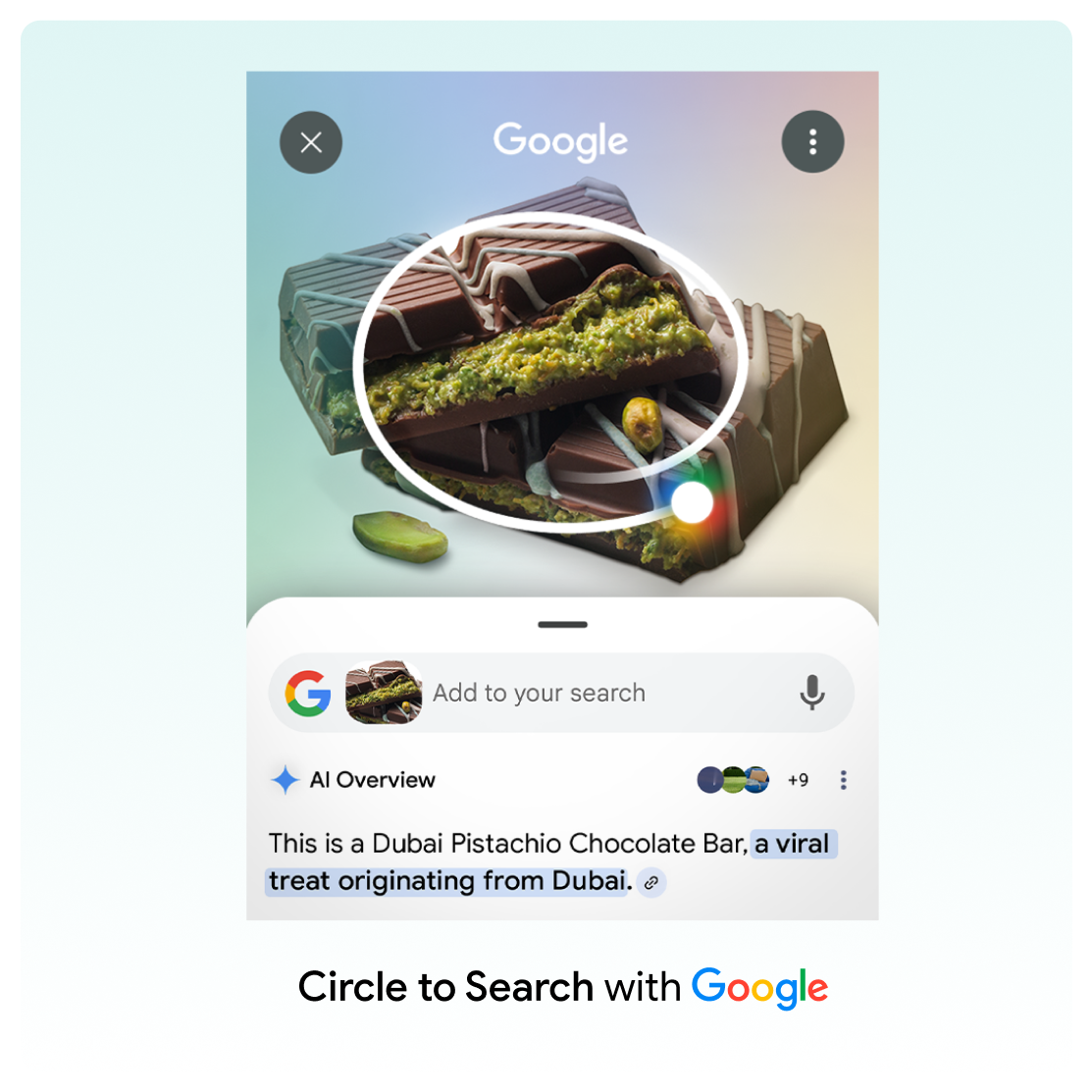 Showcasing how to use Click to Search