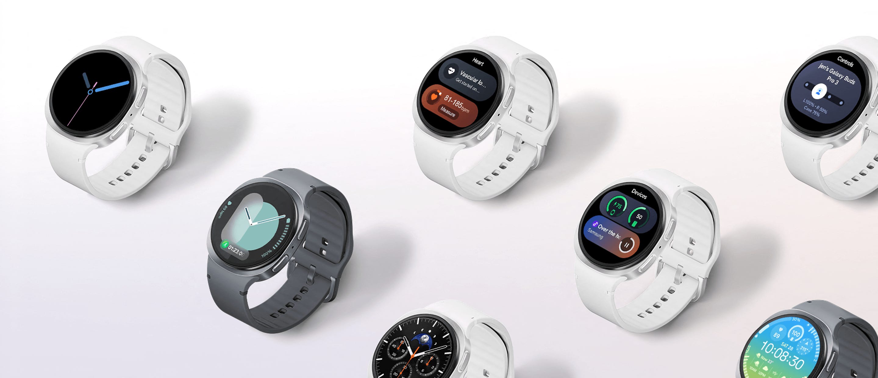 Image showing the watch8 watch in different colour ways