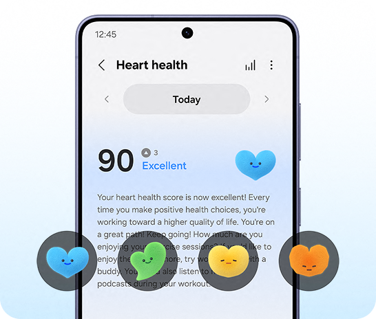Illustration of the Watch Ultra2's Heart Health Score feature