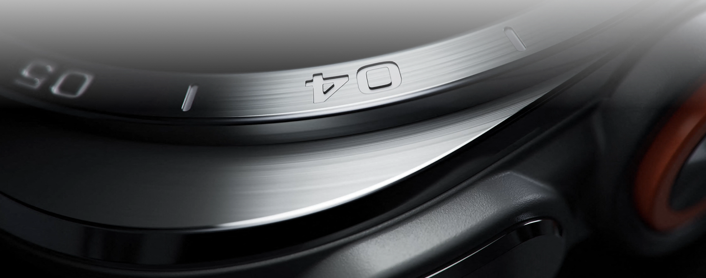 Close up of the Galaxy Watch Ultra2's design