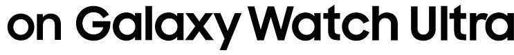 Galaxy Watch 8 official lettermark