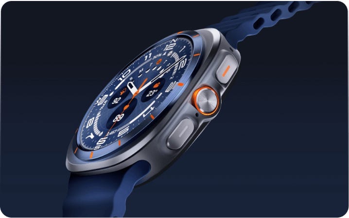 Image showing titanium case of watch