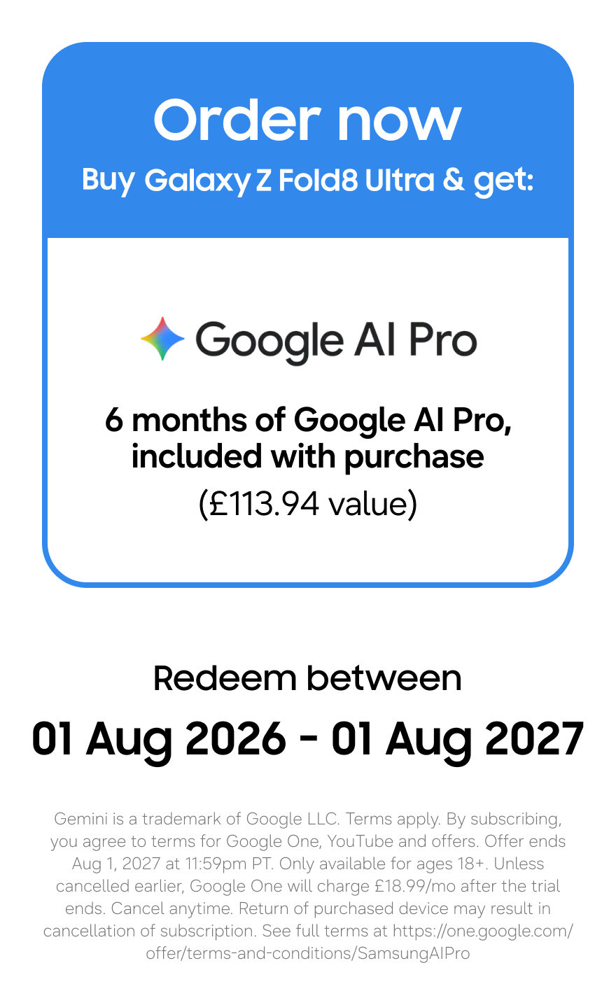 Galaxy Z Fold8 Ultra pre order offer