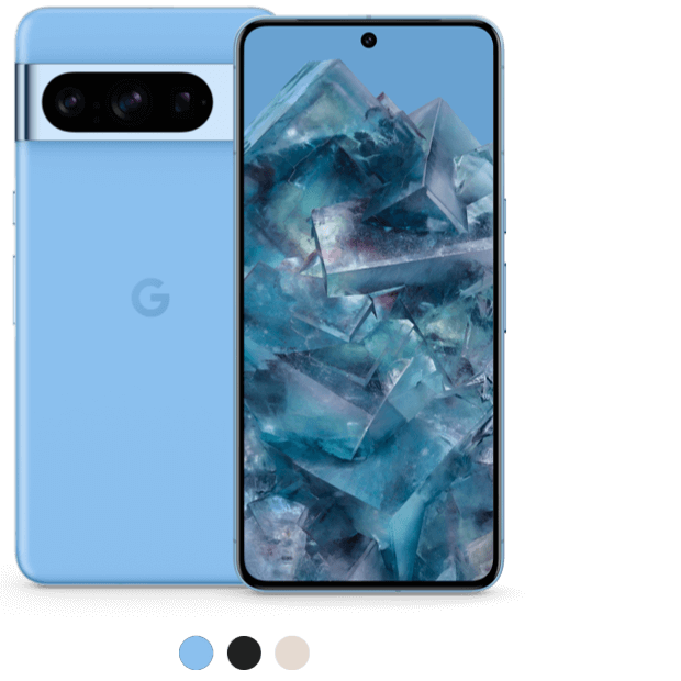 Google Pixel 7a available in Charcoal, Sea and Snow bundled with Google Pixel Buds A-Series