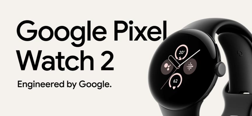 Image of the Google Pixel Watch 2, engineered by Google.