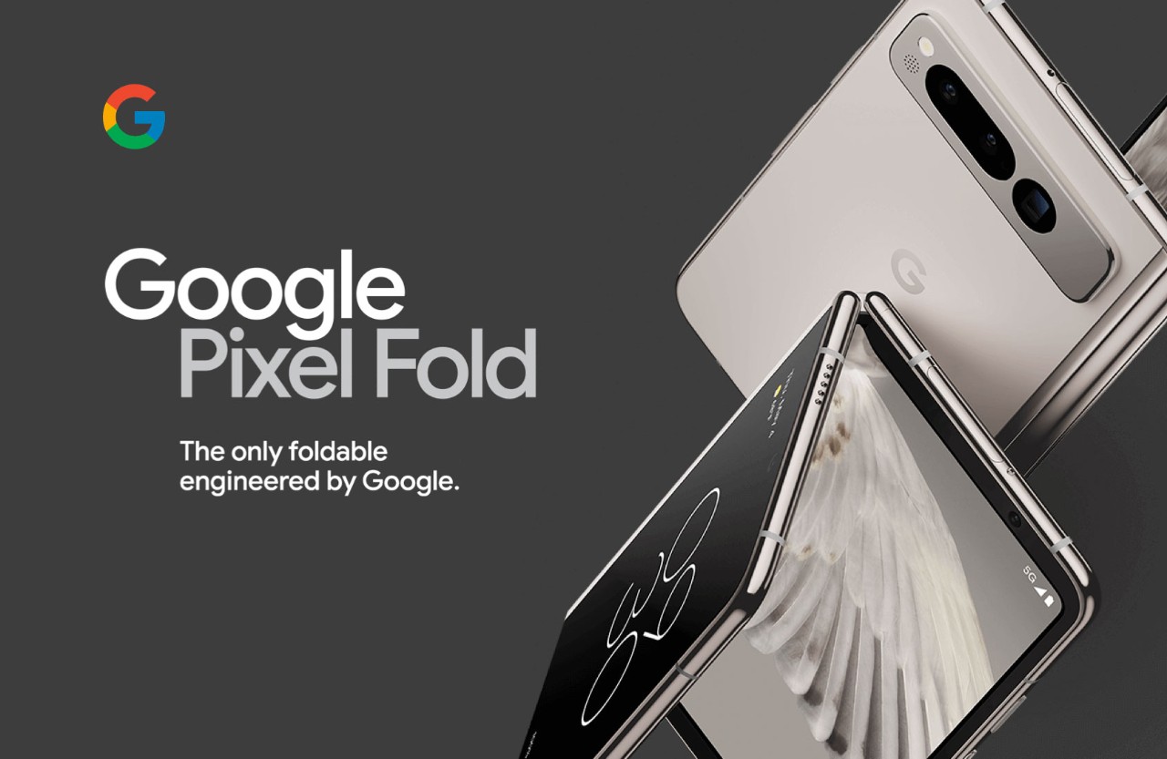 Google Pixel Fold. The only foldable engineered by Google.