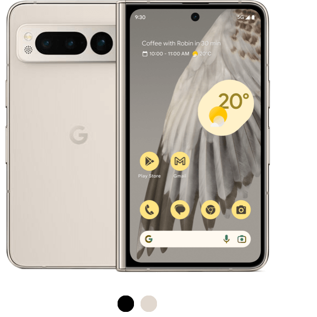 Google Pixel Fold image linking through to product page