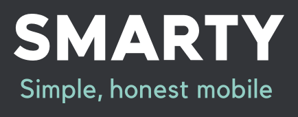 Smarty - simple, honest mobile logo