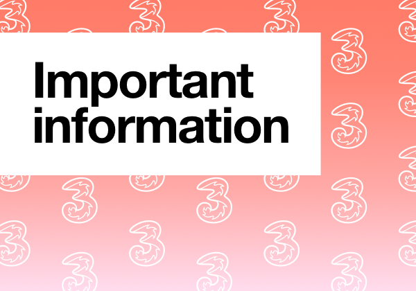 Important Information