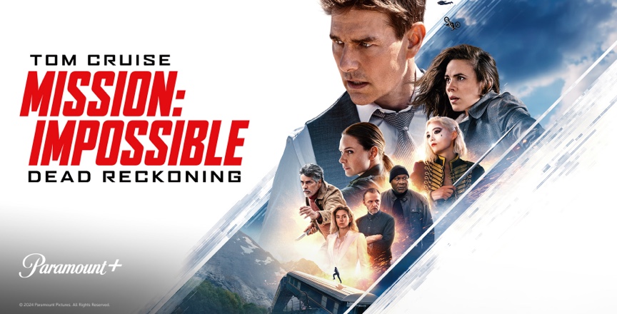 Tom Cruise Mission: Impossible Dead Reckoning. Paramount+ artwork