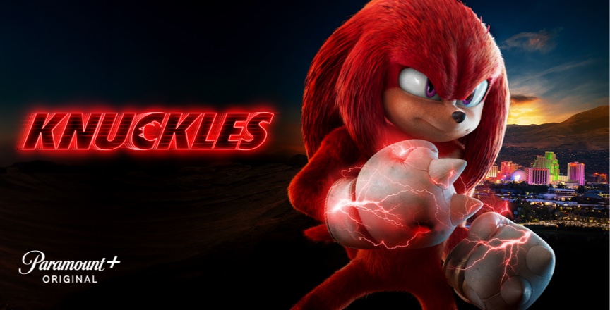 Knuckles. Paramount+ Original artwork